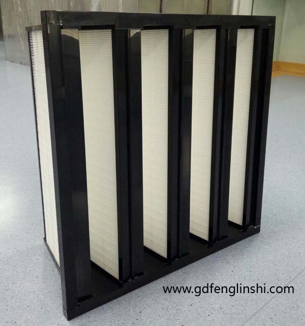 大風量組合式高效過濾器具有過濾面積大，阻力低，使用壽命長特點