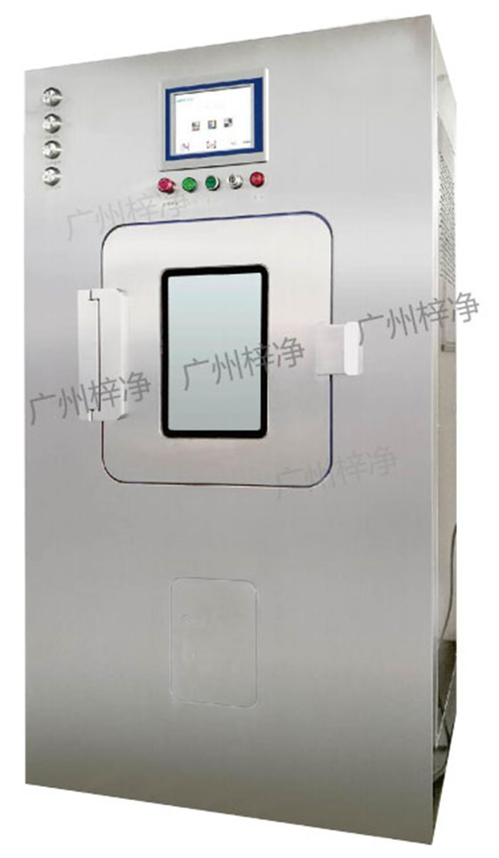 VHP滅菌傳遞窗采用專門的滅菌介質(zhì)給予系統(tǒng)使過氧化氫等離子體更均勻，達(dá)到滅菌效果。